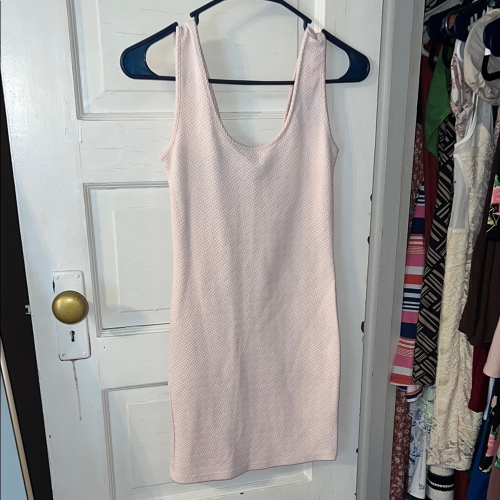 Pink Sleeveless Sheath Mini Dress for Cocktail